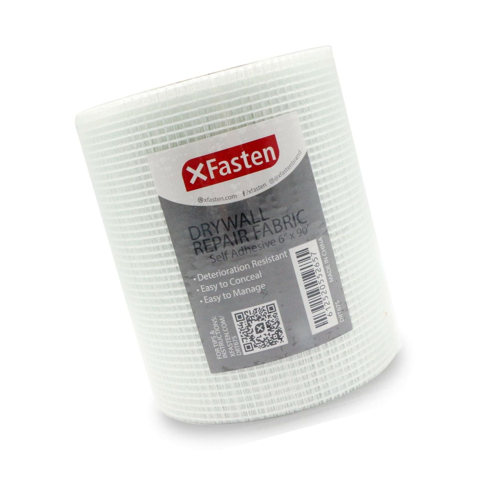 XFasten Drywall Repair Tape, 6Inch by 90Foot 6Inches by