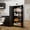 60'H Black Square, variant on Polup 71" Tall Modern Metal Storage Cabinet with Doors and 4 Shelves,White Tall Steel Pantry Cupboard for Kitchen Garage and Home