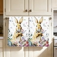 thumbnail image 5 of Set of 2 Easter Kitchen Towels - 26x17.7In Multicolor Bunny Egg Pattern Polyester Towels, Absorbent Tea/Hand Towels for Cooking Baking Spring Home Decor, 5 of 6