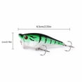 thumbnail image 3 of Bisitoy 2Pcs Fishing Lures Crankbait Minnow Deep Diver Hooks for Freshwater Bass, 3 of 4