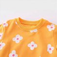 thumbnail image 6 of HCNTES Toddler Baby Girl Sweatshirt Long Sleeve Crewneck Flower Sweater Pullover Tops 2T 3T 4T 5T 6T 7T Kids Loose Tee Tops, 6 of 6