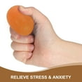 thumbnail image 3 of Uxcell Hand Exercise Balls, Squeeze Balls Stress Ball for Adults Grip Strengthening Occupational Equipment Orange, 3 of 7