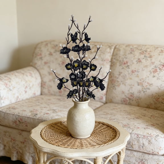 Mothers Day Gifts! Fwttom Fake Flowers, Artificial Flowers for Decoration, Holiday Arrangements for Wedding, Table Centerpieces Home Decor, Multicolor