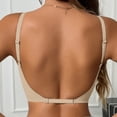 thumbnail image 4 of MEICHEN Trendy Solid Seamless Underwear Jelly Bras for Women Casual Push Up Full Coverage Bralettes Summer Essentials Fall Fashion Clothing, 4 of 7