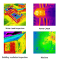 thumbnail image 2 of Thermal Imager, 2.8Inch Thermal Imager Infrared Camera, 320X240, ‑40℃ To +300℃, Built in SPI Flash Chip, USB C Charging, 2 of 7