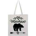 thumbnail image 3 of Inktastic Meemaw Bear Grandma Gift Tote Bag, 3 of 4