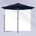 thumbnail image 3 of Tempera 9FT Push Botton Tilt patio umbrella, 3 of 9