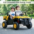 thumbnail image 5 of Costway 24V Ride On Dump Truck with Remote Control, Dump Bed, Shovel, Music, Soft Start, 5 of 12