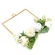 thumbnail image 5 of Corona floral, aro floral, anillo de metal, anillo de metal, decoración de pared, integración perfecta, 5 of 12