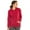 Red, variant on Sofra Women's Thin Cotton Pullover Hoodie Sweater L, Burgundy