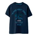 thumbnail image 1 of Playera One Piece para Hombre, Cuello Redondo Manga Corta Diseño Black Foot Sanji Azul Talla 16EG, 1 of 3