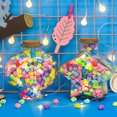 thumbnail image 5 of 1 paquete de 20 colores / 1000 hojas en total + botella de deseo de estrella grande + cuerda de luz, bolsa de papel plegable de estrella de arcoíris de doble cara, adecuada para niños, estrellas pleg JAMW Sencillez, 5 of 5