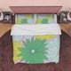 thumbnail image 1 of Flor Verde Boho Ropa de Cama Colorido Funda Nórdica Bohemio Juego de Dormitorio, Brillante, 1 of 6