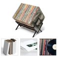thumbnail image 3 of Vinyl Record Storage Holder,12In Album Holder Display Stand,Metal Vinyl Record Display Rack, CDs Album Holder Display Stand Vinyl Record Organizer, Desktop Display Shelf for Records Book Magazines, 3 of 8
