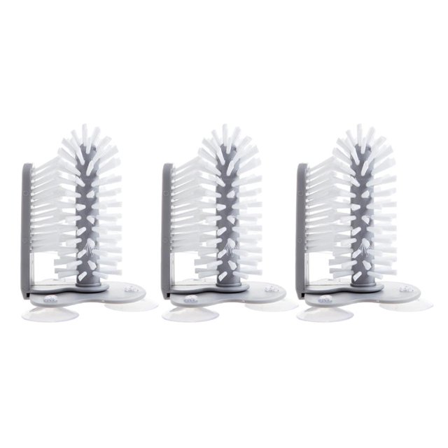 de 3, cepillo para lavar tazas, fregadero de cocina para , herramienta de limpieza para depurador de botellas perfecl Cepillo de lavado de botellas de pie