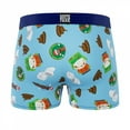 thumbnail image 4 of South Park 879497-medium-32 Crazy Boxers Kyle & Toilet Boxer Briefs for Mens, Blue - Medium 32-34, 4 of 5