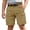 Yellow, variant on Kids Boys Solid Color Cargo Shorts Knee Length Multiple Pockets Casual Style Stylish Bottoms for Summer Outdoor Activities Army Green 5 Years-6 Years