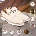 thumbnail image 2 of LIBERTYZENO Mens Classic Formal Shoes Slip On Loafers, Beige 9.5, 2 of 9