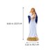 thumbnail image 5 of OUNONA 1Ud Adorno De Resina Virgen Para Religiosa En Escritorio O Iglesia, 5 of 6