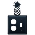 thumbnail image 3 of Village Wrought Iron EOS-44 Pineapple Outlet and Switch Cover - Black, 3 of 3