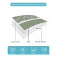 thumbnail image 5 of Quilts Twin XL Size, Sage Green Brown Flowers Soft Comforter Bedding Set for Bed, Classic Botanical Art Elegant Lightweight Quilted Bedspread with Pillow Cover(2 Pieces) for All Season, 68x98 Inch, 5 of 6