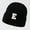 Letter E, variant on Beanie for Women and Teen Girls, Winter Black Beanie Hat, Personalized Letter Cap Gifts for Women