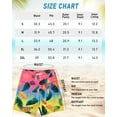 thumbnail image 4 of Justay Story Mens Swim Trunks 9" with 2 in 1 Compression Breathable Liner Zipper Pockets Quick Dry Swim Bathing Suit Summer Beach Hawaiian Shorts, Size S-2XL, 4 of 8