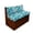 Hawaiian Plumeria Flower, variant on Pzuqiu Hippie Flower Rv Sofa Cover Easy Install 2 Piece Couch Covers for Rv Campers Full Coverage Camper Cushion Covers Booth Set Accessories for Inside
