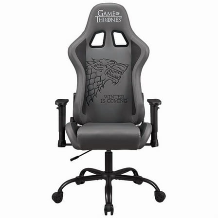 Subsonic Gaming Chair Game of Thrones, Ergonomic Office Chair for Gamer with Adjustable Armrests