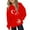 Red, variant on SGFCWSX Hoodies for Girls Hooded Sweatshirt Teens Heart Print Soft Casual Pullover Tops Black Size 13-14 Years