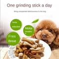 thumbnail image 5 of Juguetes para masticar con forma de hueso para perros, para limpiar los dientes de los cachorros, indestructibles, golosinas, suministros seguros para limpiar los molares, naturales, no tóxicos, antim, 5 of 5