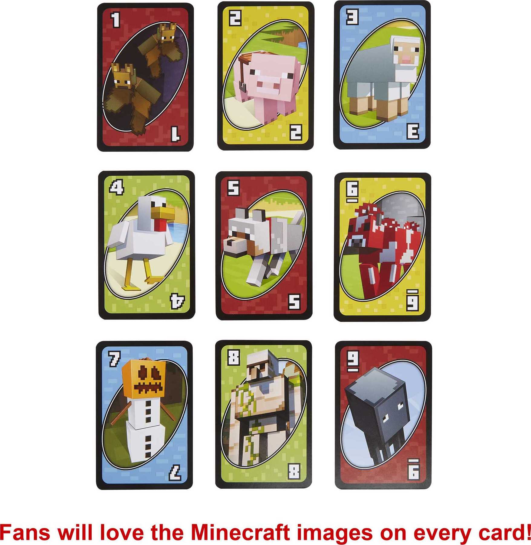UNO Minecraft Card Game for Kids & Family, 2-10 Players, Ages 7 Years & Older - image 4 of 6