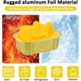 thumbnail image 3 of 100Pack Aluminum Foil Cake Pans with Lids, 5.7oz Disposable Individual Cheesecake Pans Disposable Ramekins 168ml Gold Mini Loaf Pans for Baking Small Baking CupsDessert Cake Containers for Muffin, 3 of 7