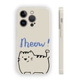 thumbnail image 1 of Mantenga su iPhone seguro y a la moda con una vibrante funda plateada mate para iPhone 14 y 13, 1 of 4