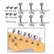 thumbnail image 5 of Clavijas de afinación de guitarra, accesorios de aleación de Metal, cabezales de repuesto, accesorios, piezas de guitarra, de cabezales, 6R Baoblaze Sintonizadores de bloqueo, 5 of 8