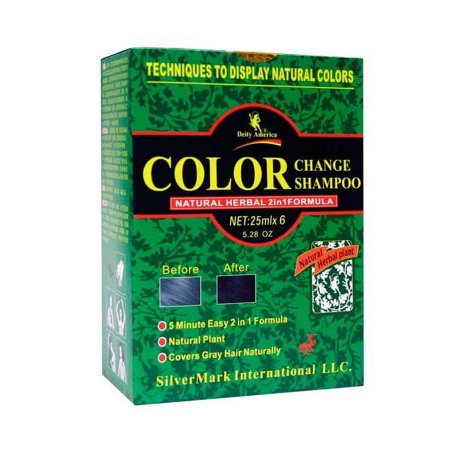 Deity Of Hair Color Change Shamp Black 80526, Pack of 2