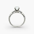 thumbnail image 2 of First Jewel 1.4 Ct Cushion Cut Simulated Diamond Ring - 14K White Gold Plated Gift Band - Wedding & Engagement Ring for Wife - Clearance Anniversary Jewelry, 2 of 3