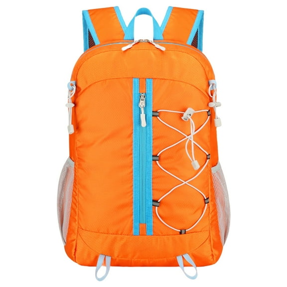 Foldable Lightweight Hiking Backpack - Camping Cycling Travel Shopping Fitness Sports Backpack with Man and Women, Orange