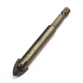 thumbnail image 3 of Carbide Point Spear Head Drill Bit With 4 Cutting Edge for Ceramics Granite Tile, 3 of 5