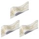 thumbnail image 2 of Yuarrent Línea de cintura impermeable de PVC duradera para pared, moda Retro exquisita y peonía verde respetuosa con el medio ambiente Type1 NO1, 2 of 6