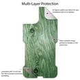 thumbnail image 4 of DistinctInk Custom SKIN / DECAL compatible with OtterBox Commuter for iPhone 11 Pro (5.8" Screen) - Green Weathered Wood Grain Print - Printed Wood Grain Image, 4 of 5
