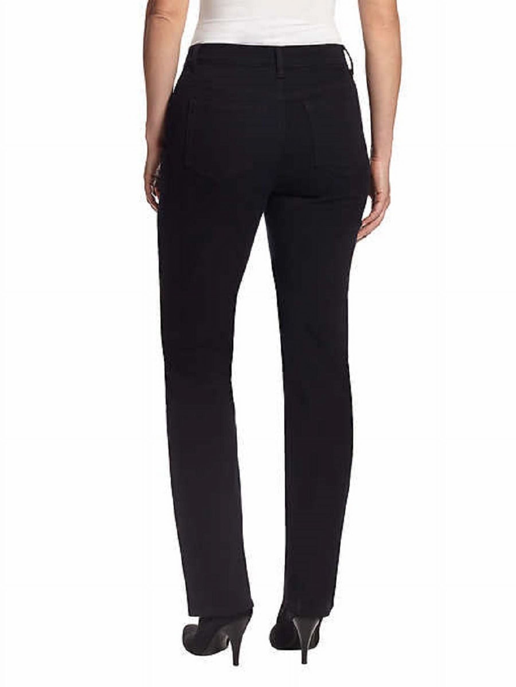 Gloria Vanderbilt Women's Amanda Slimming Stretch Denim Jeans (Black, 22W  Average)