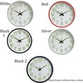 Modern Luminous Quartz Wall Clocks Silent Hanging Glow in Dark Clocks