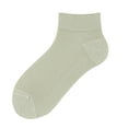 thumbnail image 2 of 1 Pair Cooling Mesh Ankle Socks for Women, Thin Breathable Odor-Resistant Seamless Toe Liners with Moisture-Wicking Fabric for Running & Sports Light Green, 2 of 3