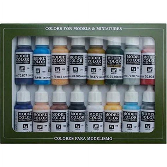 Vallejo Amer Civil War Paint Set #11, 17ml