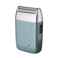 thumbnail image 2 of Mini Afeitadora eléctrica Salvador para hombres cabezal lavable recortadora de barba pequeña portátil azul, 2 of 9