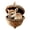 #1-Deer, variant on JWZZYD Forest Animal Acorn Ornaments 3D, 3.15" Detailed Woodland Creature Figurines in Acorn Shell, Shatterproof Resin Christmas Tree Ornaments, Unique Animal Lover Gift Idea(Hedgehog)
