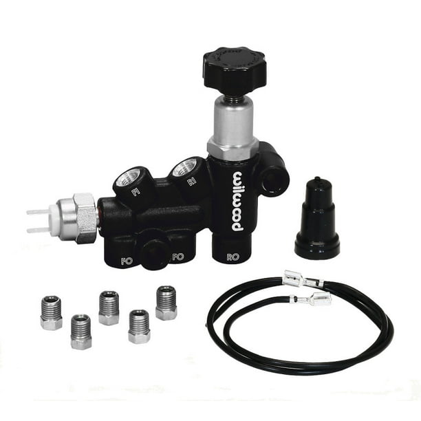 Wilwood Proportioning Valve Knob Adjust 3/824 IF Combo w/ switch