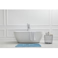 thumbnail image 3 of Simply Daisy 34" x 21" Plush Microfiber Blue Life + Ball Bath Mat, 3 of 4