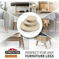 thumbnail image 5 of X-Protector Felt Furniture Pads - 357 Pcs Beige - Felt Pads for Furniture Feet - Protect Hard Floors, 5 of 7